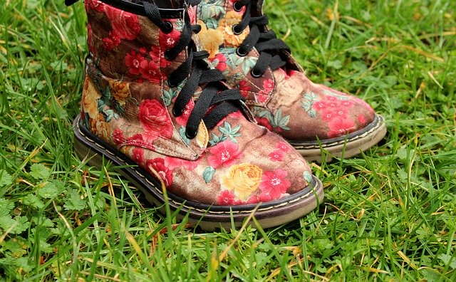 květinové boty